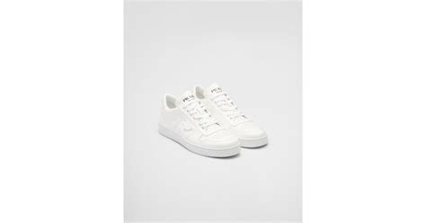 White Downtown Patent Leather Sneakers 